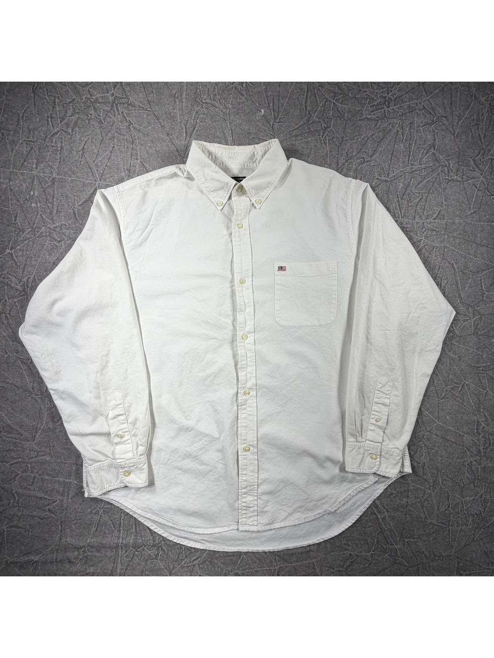 Ralph Lauren Jean Co Button Down Men's XL White Shirt